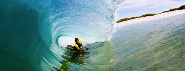 Skim et bodyboard